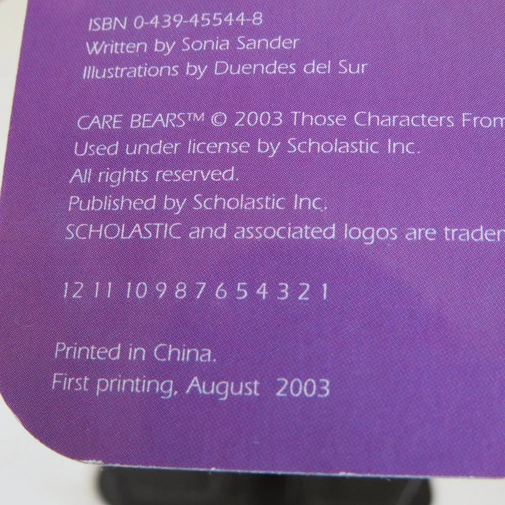 CARE BEARS WHO'S WHO [Thick Pgs] 2003